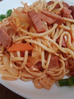 簡単ナポリタン-レシピのメイン写真