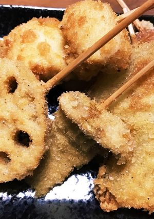 お店の味！我が家のサクサク♪ 串カツ-レシピのメイン写真