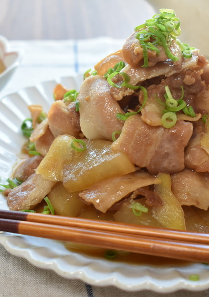 とろんとろん♪大根と豚バラだらけの甘辛煮-レシピのメイン写真
