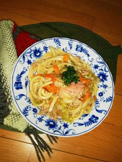 焼きうどん♡マヨが決め手-レシピのメイン写真