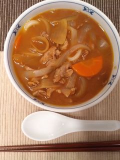 簡単!美味しい!カレーうどん-レシピのメイン写真