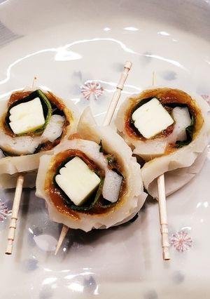 梅肉 大葉 チーズの竹輪巻き-レシピのメイン写真
