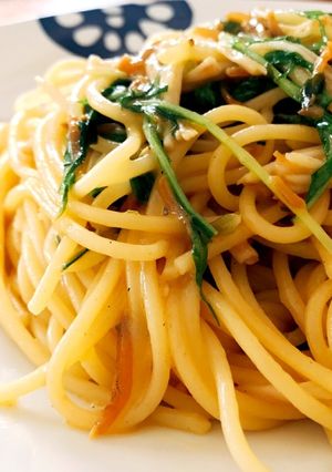 ちりめん山椒とバターのパスタ-レシピのメイン写真