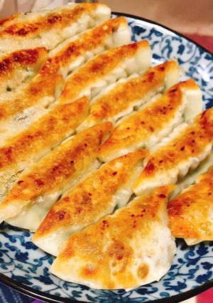 さば缶とキャベツのスタミナ焼き揚げ餃子-レシピのメイン写真