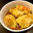 煮込み時間10分。豚肉のロールキャベツ