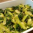 苦くない!チンゲン菜のナムル