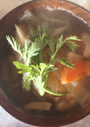 精進なお雑煮-レシピのメイン写真