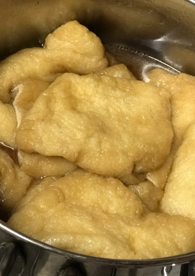 簡単♡お揚げの甘煮(うどん いなり寿司)-レシピのメイン写真