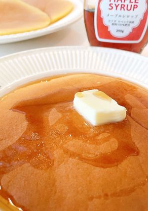 計量無し!HMでふわふわパンケーキ-レシピのメイン写真