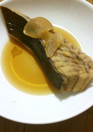 赤エイの煮付け-レシピのメイン写真