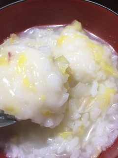 白だしで、小餅入りおじや-レシピのメイン写真
