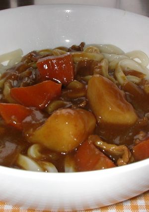 残りのカレーでカレーうどん-レシピのメイン写真