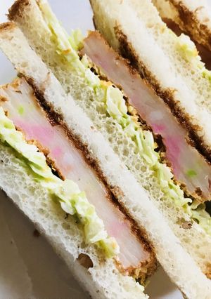 トンカツソースでありあわせカツサンド-レシピのメイン写真