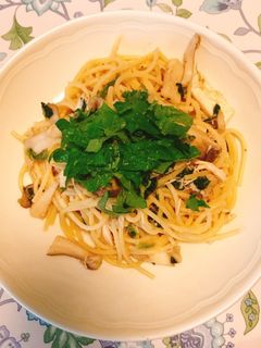 明太子とキノコの和風スパゲッティ-レシピのメイン写真