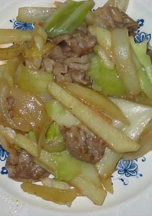 春野菜と豚肉のサッパリ青じそドレ炒め✿-レシピのメイン写真