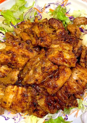 簡単美味しいな豚肉の味噌焼き-レシピのメイン写真