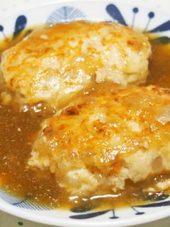 大根たっぷり!むね肉つくねおろし煮♪-レシピのメイン写真