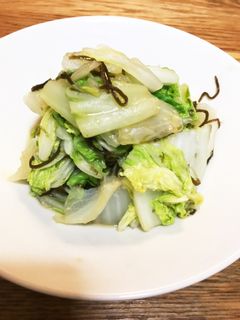 電子レンジで白菜の瞬間浅漬け-レシピのメイン写真