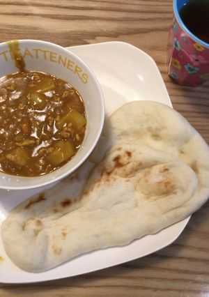 ご飯もナンも！何でもあうミンチカレー！-レシピのメイン写真