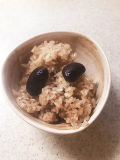 煮豆のおこわ-レシピのメイン写真