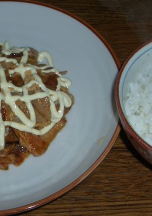 ご飯がススム♪豚キムチ♪-レシピのメイン写真