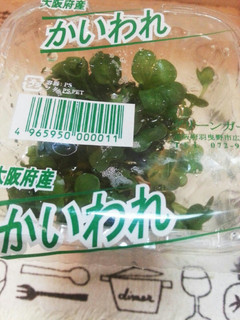 かいわれ大根の保存方☆長持ちしました☆-レシピのメイン写真