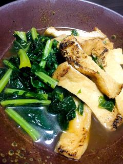 大根菜とぽってり薄揚げの炊いたん★-レシピのメイン写真