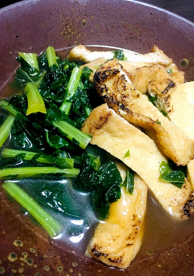 大根菜とぽってり薄揚げの炊いたん★-レシピのメイン写真