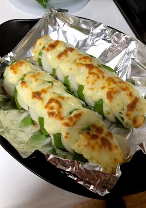 余ったかまぼこ消費！アボかまチーズ焼き-レシピのメイン写真
