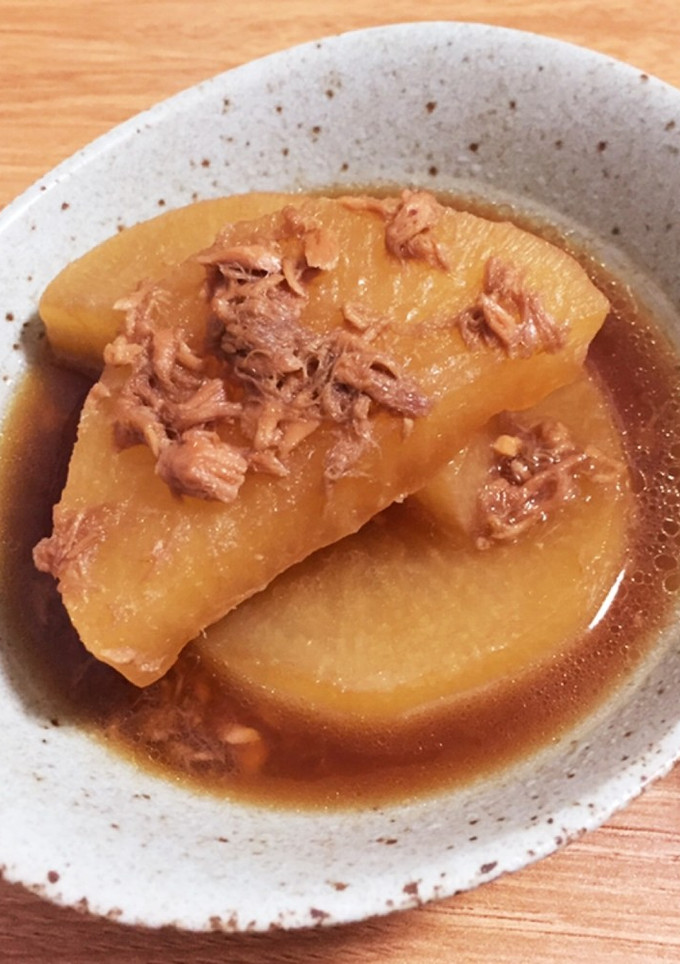 大根とツナの煮物-レシピのメイン写真