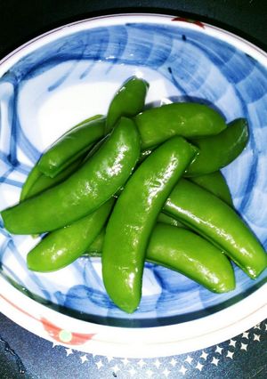 野菜の浅漬け【スナップえんどう】ポリポリ-レシピのメイン写真
