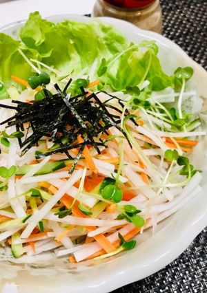 沢山食べられる・美味しい大根サラダ-レシピのメイン写真