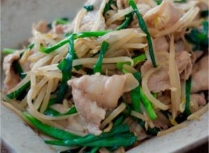 ☆豚バラともやしのにんにく醤油炒め☆-レシピのメイン写真