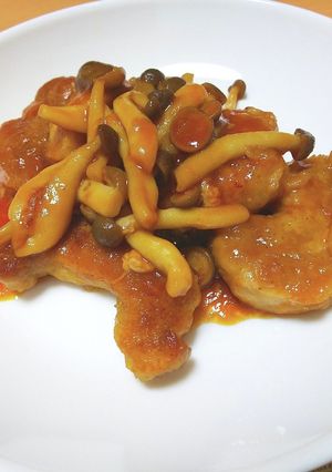 【龍愛】豚ロースでポークチャップ？-レシピのメイン写真