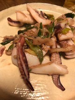 イカとネギの塩麹焼き-レシピのメイン写真