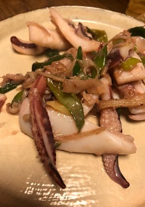 イカとネギの塩麹焼き-レシピのメイン写真