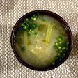 大根の葉を使ったお味噌汁