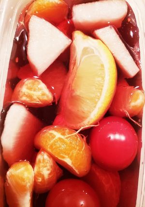 お正月にフルーツ紅白なます-レシピのメイン写真