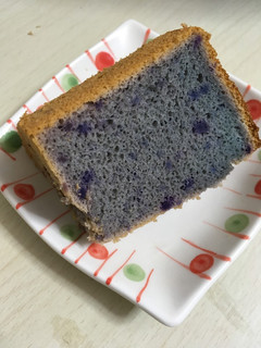 しっとり♡紫芋と米粉のシフォンケーキ-レシピのメイン写真