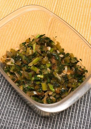 ご飯のお供に♪大根の葉のふりかけ-レシピのメイン写真