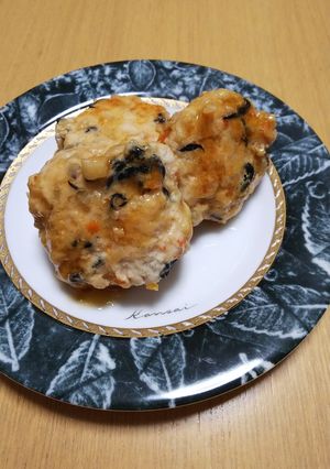 ふわふわ豆腐つくね団子(れんこん入り)-レシピのメイン写真