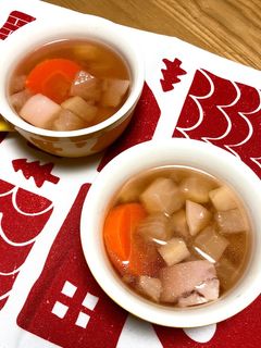 あったか根菜スープ☆離乳食取り分けにも!-レシピのメイン写真