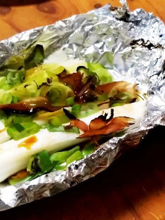 泥ネギ一本蒸し焼き-レシピのメイン写真