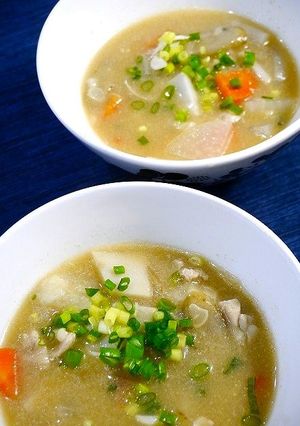 簡単！お雑煮☆鶏汁-レシピのメイン写真