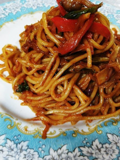 貴女風味で焼きソバ❤️ゆりさん風-レシピのメイン写真