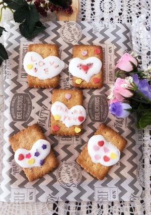 ホワイトデー♡ハートのマシュマロクッキー-レシピのメイン写真