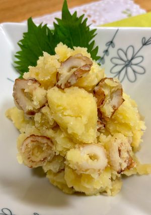 じゃがいもとちくわの甘味噌煮♪-レシピのメイン写真