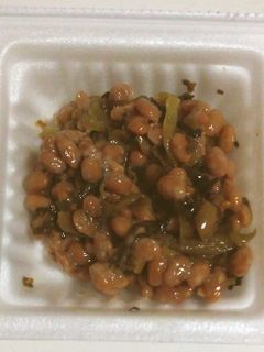 納豆にちょい足し(高菜編)-レシピのメイン写真
