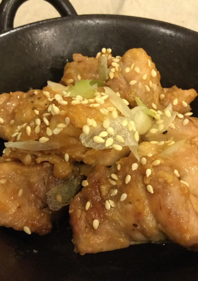 鶏肉とネギの味噌焼き♪-レシピのメイン写真