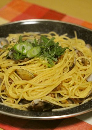 活あさりを使ったニンニクたっぷりボンゴレ-レシピのメイン写真